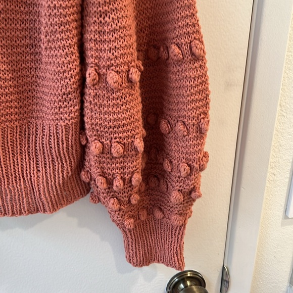 Apiece Apart Cardigan in burnt orange - Size Small - Picture 4 of 7